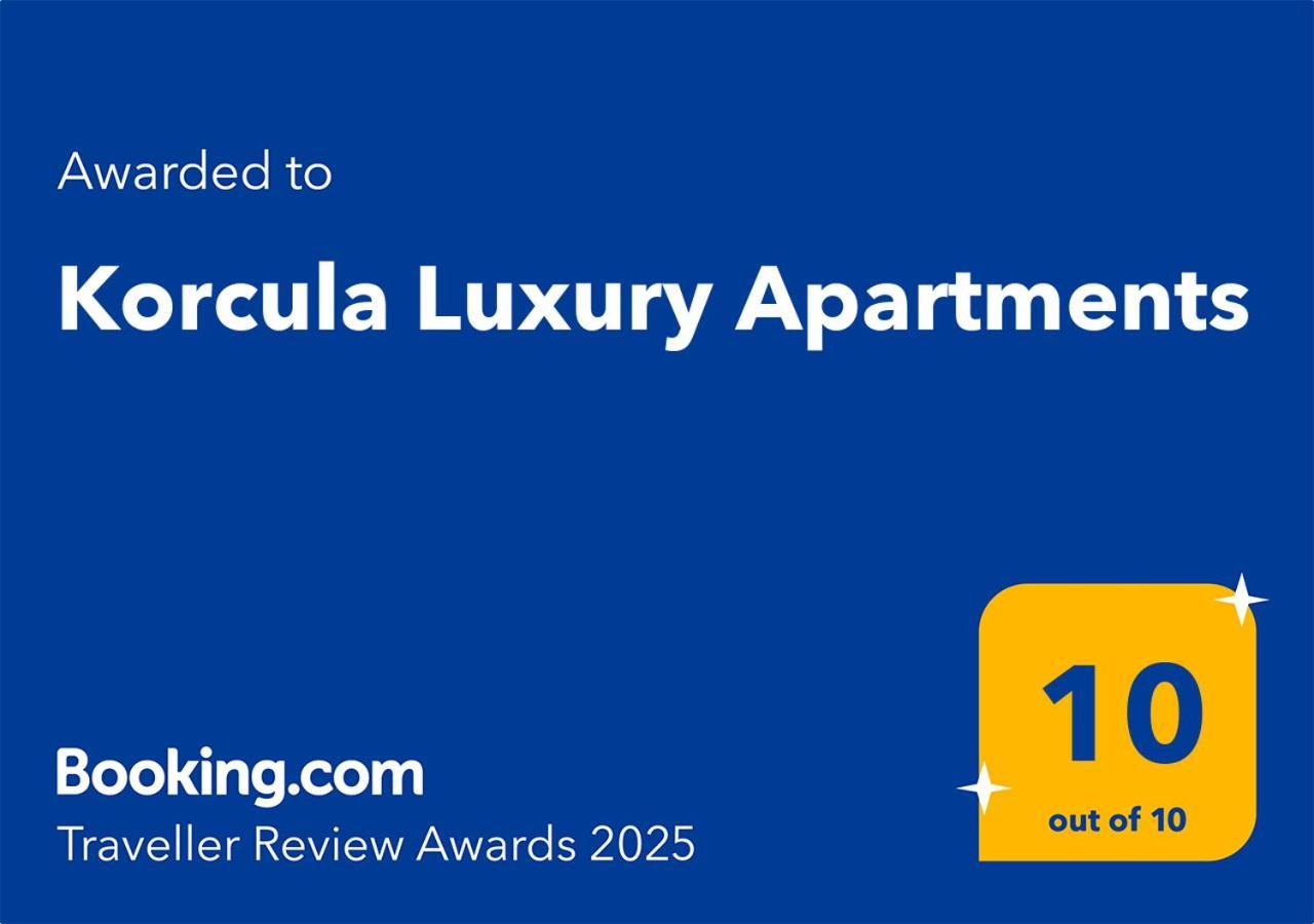 Korcula Luxury Apartments Kültér fotó